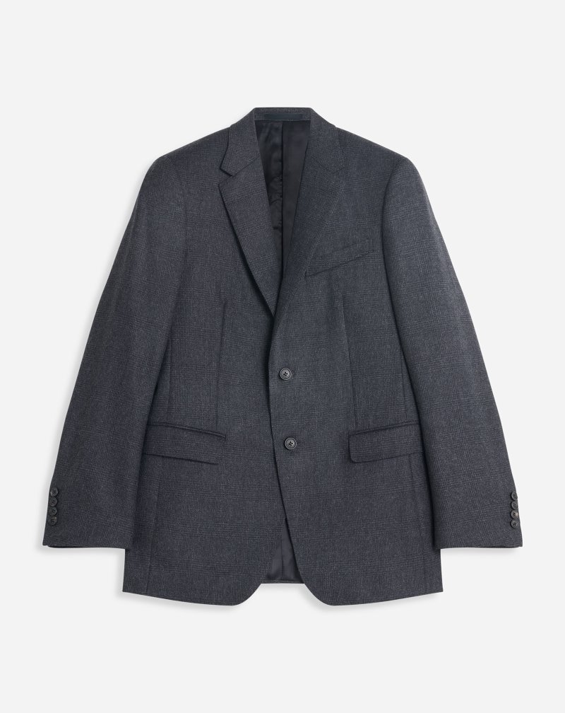 Lanvin Tailored Jacket Jackor Herr Gröna Grå | RG81-1841A8