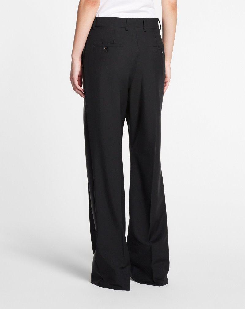 Lanvin Tailored Pants Byxor Dam Svarta | MN08-5678X2