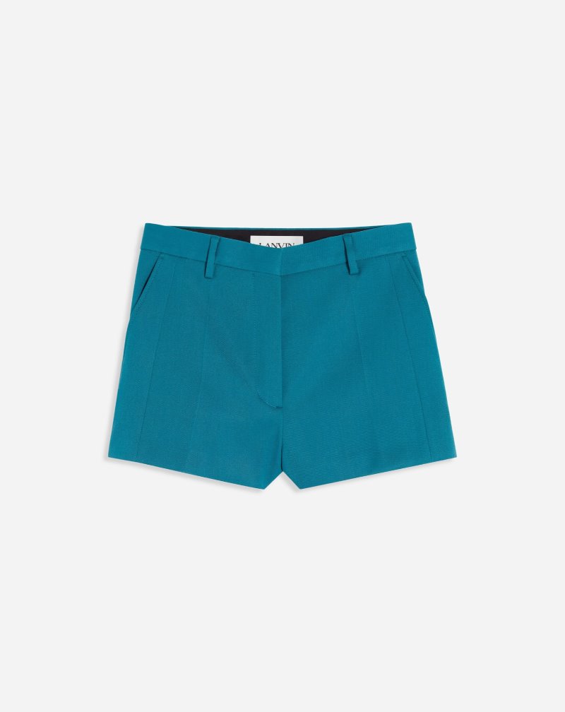 Lanvin Tailored Shorts Shorts Dam Blå | SF42-6512P4