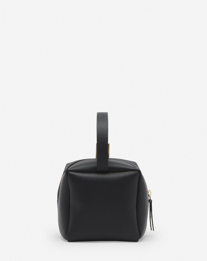 Lanvin Tempo By Lanvin Leather Bag Väskor Dam Svarta | BU84-8604Q9