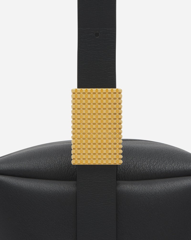 Lanvin Tempo By Lanvin Leather Bag Väskor Dam Svarta | BU84-8604Q9
