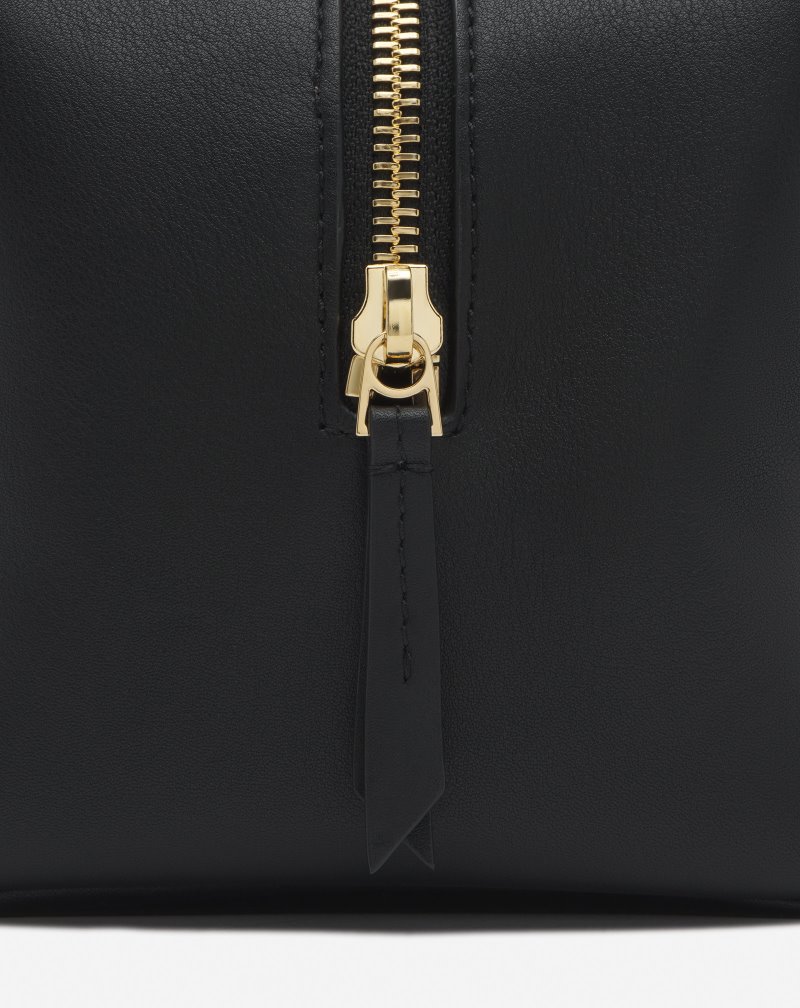 Lanvin Tempo By Lanvin Leather Bag Väskor Dam Svarta | BU84-8604Q9