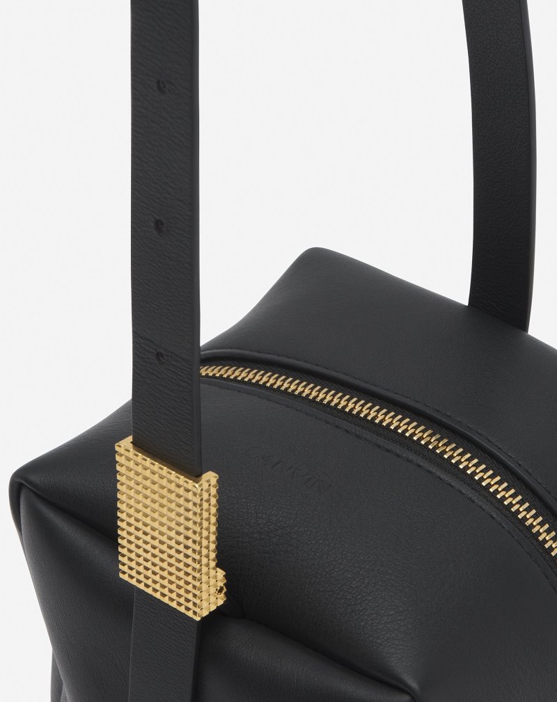 Lanvin Tempo By Lanvin Leather Bag Väskor Dam Svarta | BU84-8604Q9