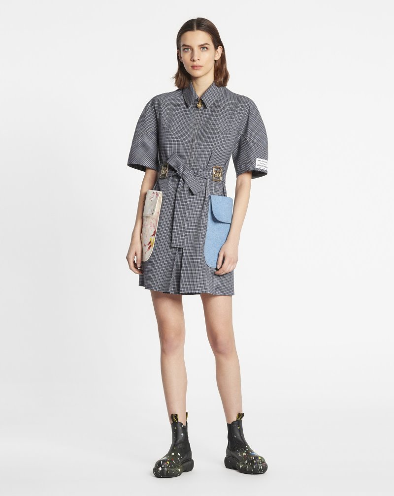 Lanvin X Gallery Dept. Mini Dress Klänning Dam Olika Färger | SJ25-9775P9