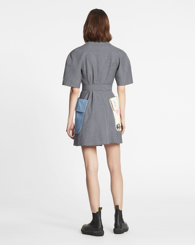 Lanvin X Gallery Dept. Mini Dress Klänning Dam Olika Färger | SJ25-9775P9